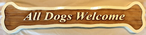 dogs welcome.